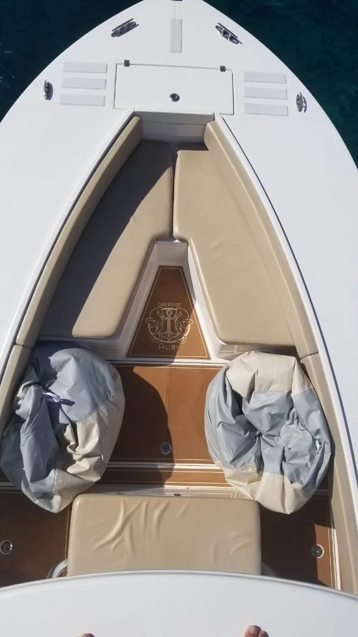 The Deck of A Beautiful Charter Boat